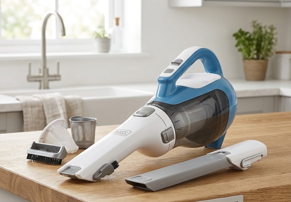 Cordless handheld vacuum