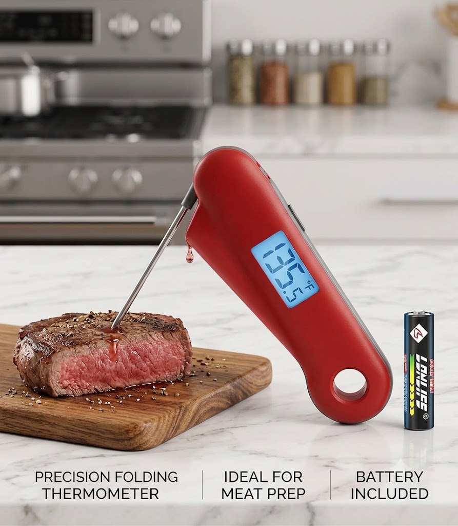 Digital meat thermometer