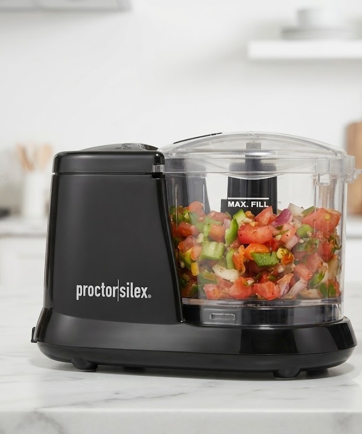 Electric mini food chopper