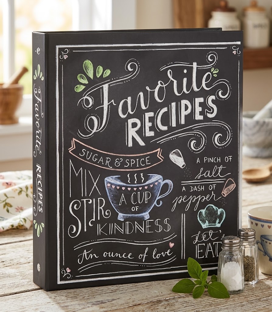 Family recipe binder